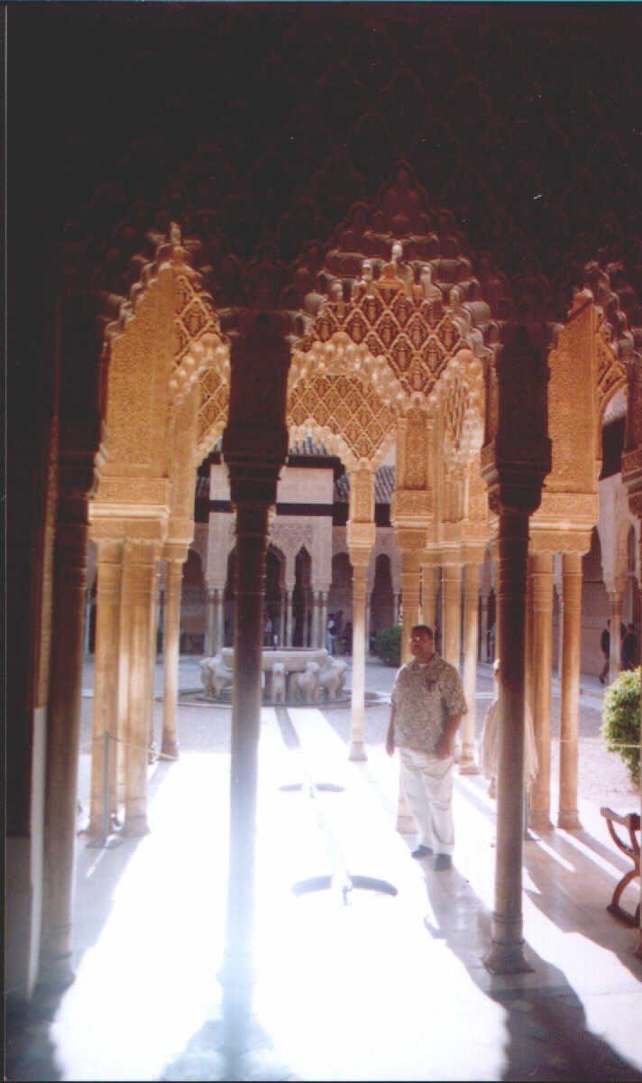 Meditation at the Court of Lyons Alhambra