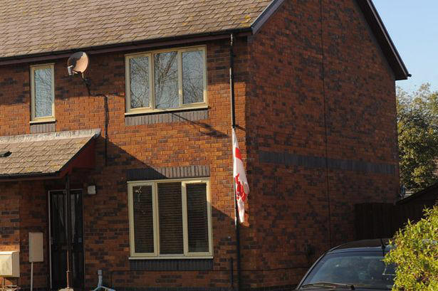 Two of the houses where the people involved in the case lived, No7 Colin & Elaine Batley (right).. No8 Jacqueline Marling (left)