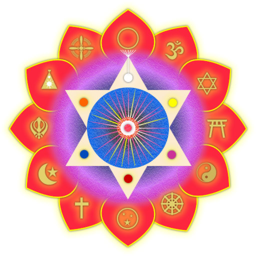 Meditation Energy Enhancement Symbol of ALL Reliogions as ONE!